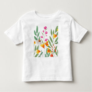 Wildflowers Sublimation  Toddler T-Shirt