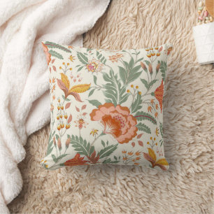 Wildflowers Summer Floral  Cushion