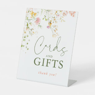 Wildflowers Summer Meadow Card and Gifts Sign