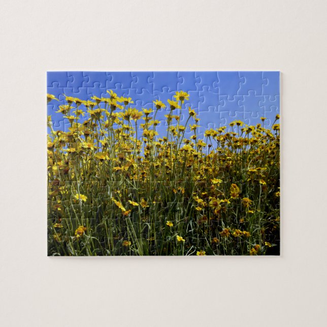 Wildflowers Sunflowers Jigsaw Puzzle (Horizontal)
