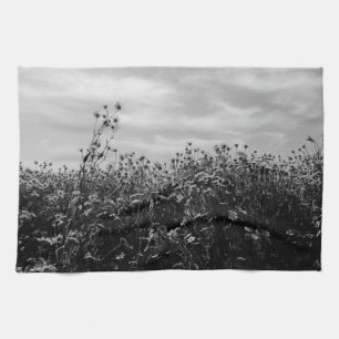 Wildflowers Sunflowers Tea Towel