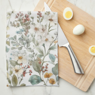 Wildflowers Tea Towel
