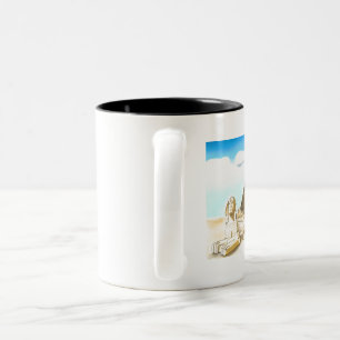 wildflowers Two-Tone coffee mug