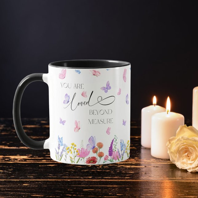 Wildflowers Watercolor Christian Bible Verse  Mug (Creator Uploaded)