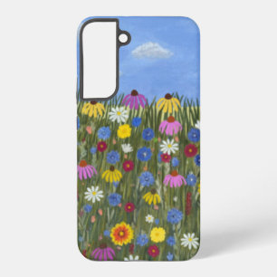 Wildflowers with Daisies Samsung Galaxy Case