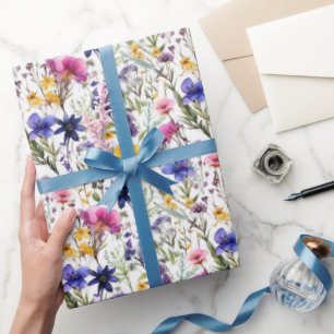 Wildflowers Wrapping Paper