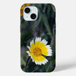 Wildflowers Yellow and White Sunflowers iPhone 15 Case