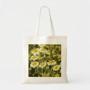 Wildflowers Yellow and White Sunflowers Tote Bag