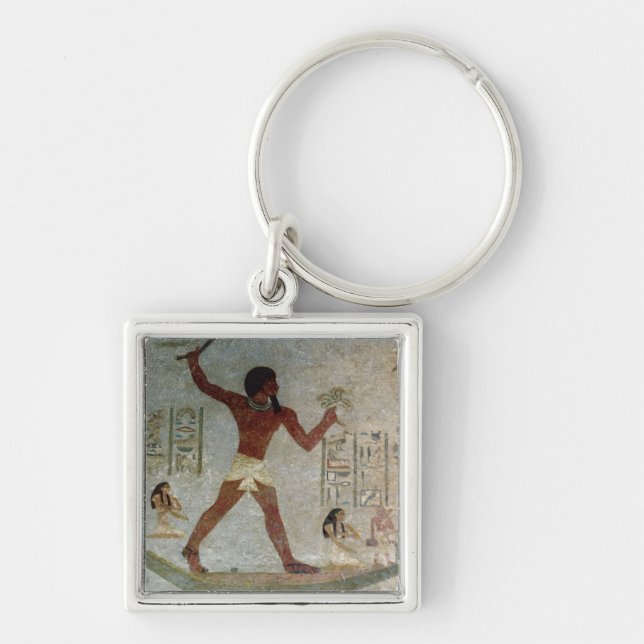 Wildfowling in the Marshes Key Ring (Front)