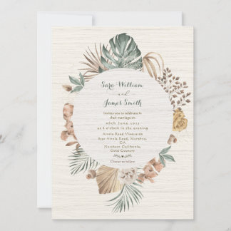 WILDGREEN WEDDING INVITATION