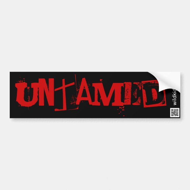 WildKidz Untamed Bumper Sticker (Front)