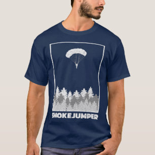 Wildland Firefighter Smoke Jumper Retro T-Shirt