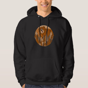 Wildlife Animal Grizzly Bear Forest Nature Outdoor Hoodie