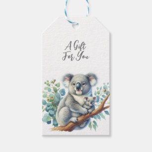 Wildlife Animal Koala Gift Tags