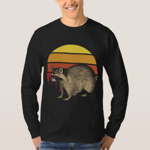 Wildlife Animal Lover Gift Trash Panda Racoon T-Shirt