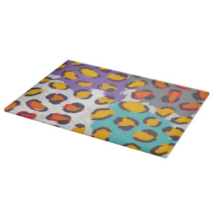 Wildlife animal pattern cutting board
