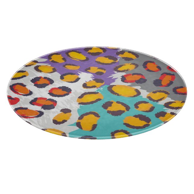 Wildlife animal pattern cutting board (Corner)