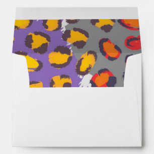 Wildlife animal pattern envelope