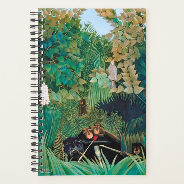 Wildlife Animals in Tropical Forest Planner (Front)