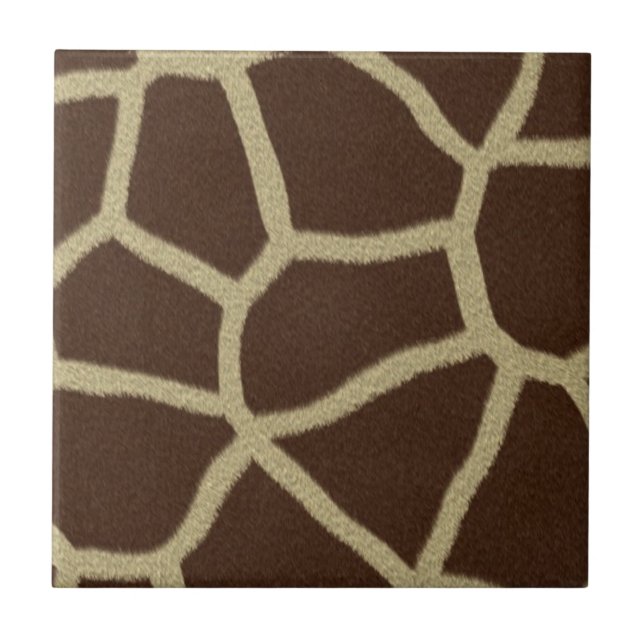 Wildlife Art Ceramic Tile (Front)