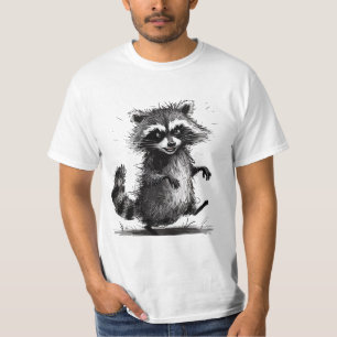 Wildlife Art Pencil Sketch T-Shirt
