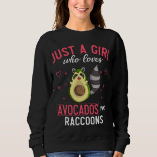 Wildlife Avocado Forest Animal Lover Women Girls R Sweatshirt