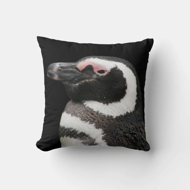 Wildlife Birds - Picture of Penguin Cushion (Front)