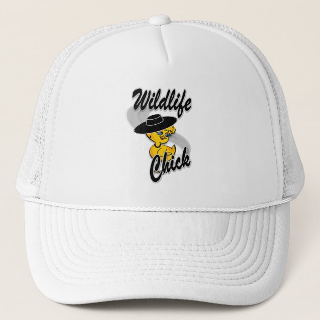 Wildlife Chick #4 Trucker Hat (Front)