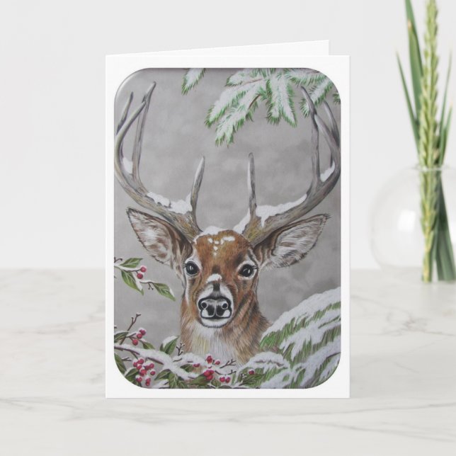 Wildlife Christmas Card (incl white env) (Front)