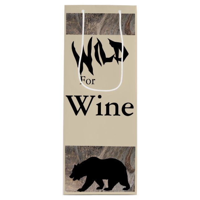 Wildlife Collection Wine Bag (Front)