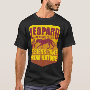 Wildlife Conservation Save The Leopards T-Shirt