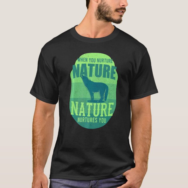 Wildlife Conservation Zookeeper T-Shirt (Front)