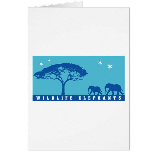 Wildlife Elephants (Front)