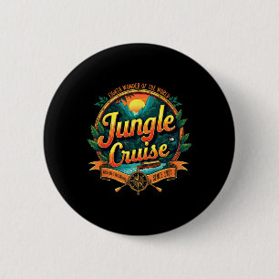 Wildlife Expeditions Vbs 2025 Vintage Jungle Cruis 6 Cm Round Badge