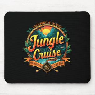 Wildlife Expeditions Vbs 2025 Vintage Jungle Cruis Mouse Pad