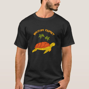 Wildlife Expert Turtle Zookeeper Animals Zoo Zooke T-Shirt