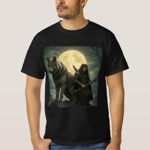Wildlife Force: Warrior and Wolf T-Shirt