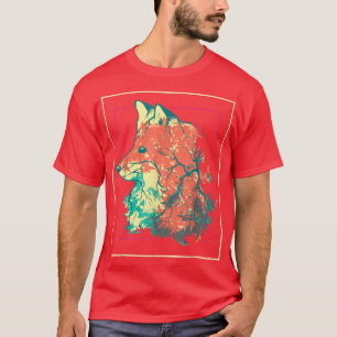 Wildlife Forest Trees Nature Animal Lover Fo T-Shirt