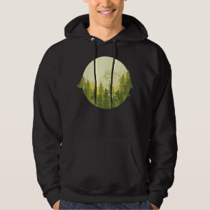 Wildlife Forest Trees Outdoor Nature Hoodie