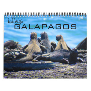 wildlife galapagos 2026 calendar
