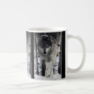 Wildlife Grey Wolf Animal-lover design Coffee Mug