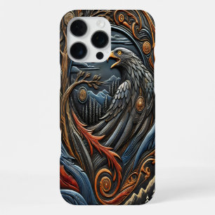 Wildlife-Inspired Eagle Artwork iPhone 16 Pro Max Case