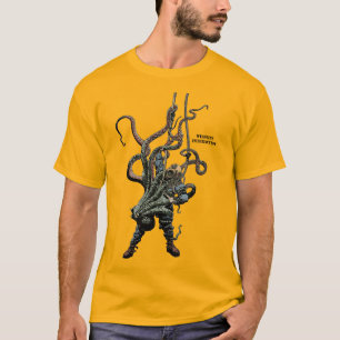 Wildlife Interaction of Helmet Diver and Octopus T-Shirt