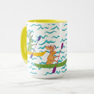 Wildlife Kayakers Mug