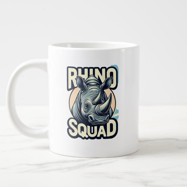 Wildlife Large Coffee Mug (Left)