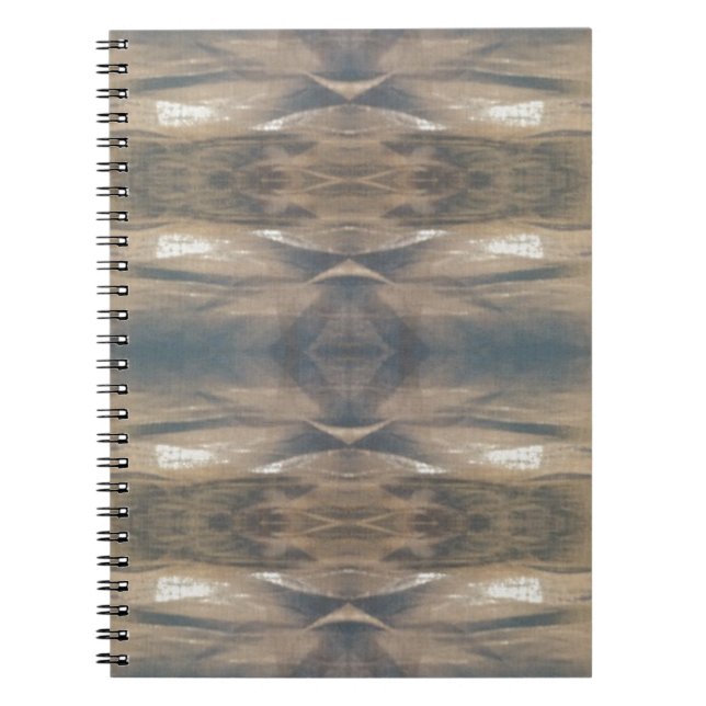 Wildlife Leopard Wild Animal Pattern Brown Black Notebook (Front)