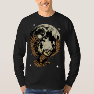 Wildlife Moon Nature Night Cute Owls T-Shirt
