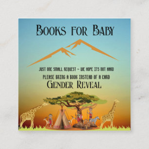 Wildlife Mountain Enclosure Card