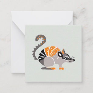 Wildlife - NUMBAT- Endangered animal -Green Card