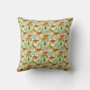 Wildlife of the African Savannah Cushion